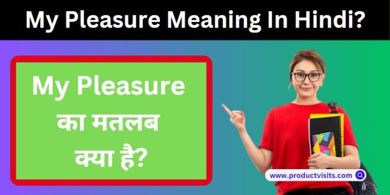 My Pleasure Meaning In Hindi