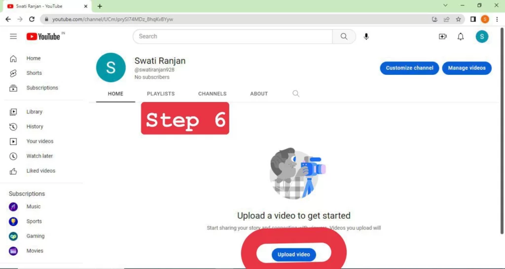 youtube channel kaise banaye pc me