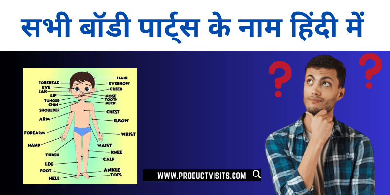 Body Parts Name In Hindi