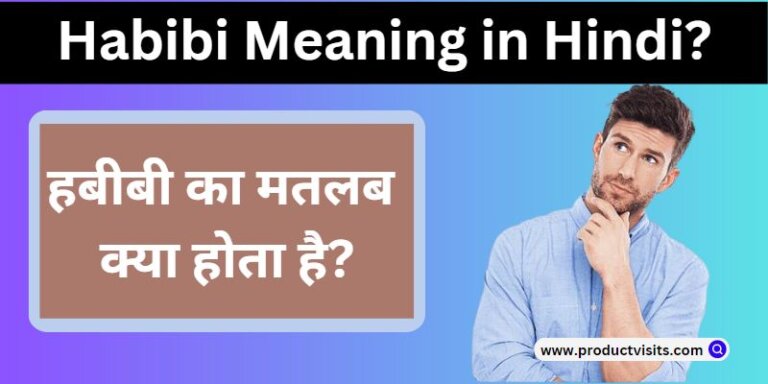 Habibi Meaning in Hindi